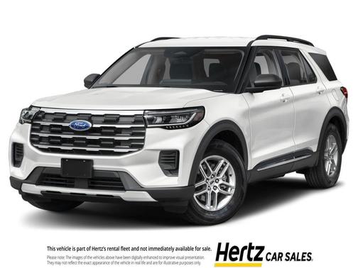 Oxford White 2026 Ford Explorer ACTIVE