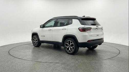 Bright White Clearcoat 2025 Jeep Compass Limited