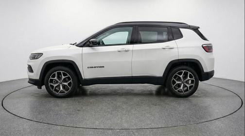 Bright White Clearcoat 2025 Jeep Compass Limited
