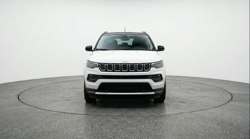 Bright White Clearcoat 2025 Jeep Compass Limited