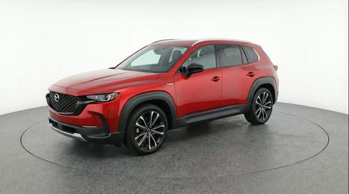 Soul Red Crystal Metallic 2025 Mazda CX-50 Hybrid Premium Plus Package