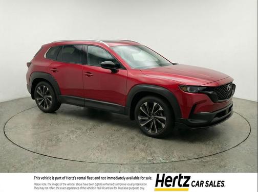 Soul Red Crystal Metallic 2025 Mazda CX-50 Hybrid Premium Plus Package