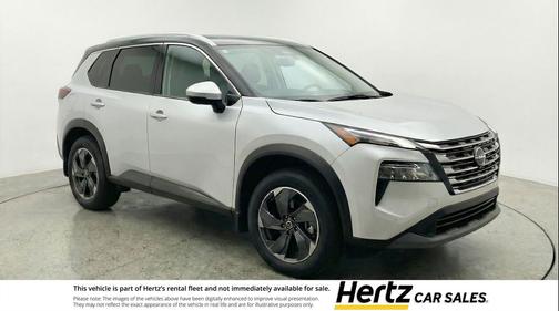 Brilliant Silver Metallic 2025 Nissan Rogue SV