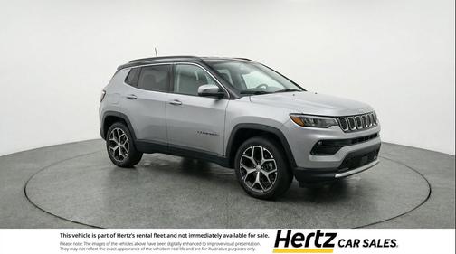 Silver Zynith Metallic Clearcoat 2025 Jeep Compass Limited
