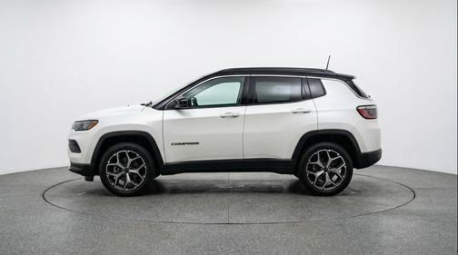 Bright White Clearcoat 2025 Jeep Compass Limited
