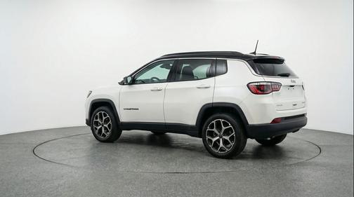Bright White Clearcoat 2025 Jeep Compass Limited
