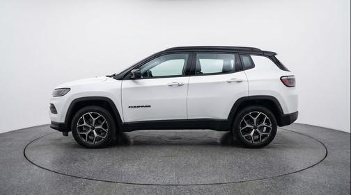 Bright White Clearcoat 2025 Jeep Compass Limited