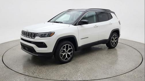 Bright White Clearcoat 2025 Jeep Compass Limited