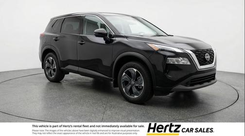 Super Black 2025 Nissan Rogue SV
