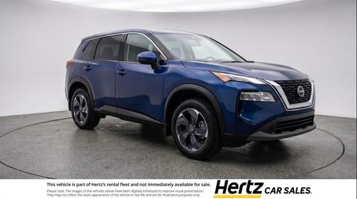 Deep Ocean Blue Pearl 2025 Nissan Rogue SV
