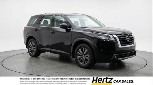 Super Black 2025 Nissan Pathfinder SV 4WD