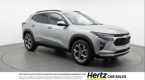 Sterling Gray Metallic 2025 Chevrolet Trax LT