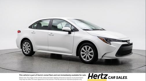 Ice Cap 2025 Toyota Corolla LE