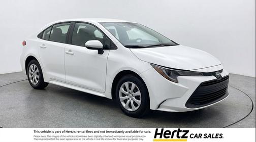 Ice Cap 2025 Toyota Corolla LE