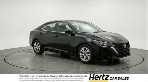 Super Black 2025 Nissan Sentra S