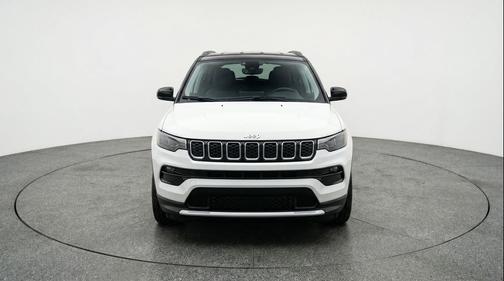 Bright White Clearcoat 2025 Jeep Compass Limited