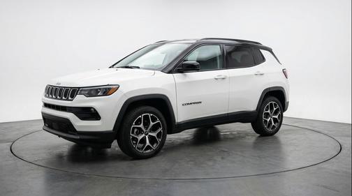 Bright White Clearcoat 2025 Jeep Compass Limited