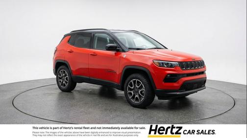 Red Hot Pearlcoat 2025 Jeep Compass Trailhawk