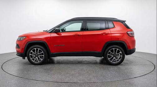 Red Hot Pearlcoat 2025 Jeep Compass Trailhawk