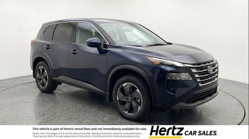 Deep Ocean Blue Pearl 2025 Nissan Rogue SV