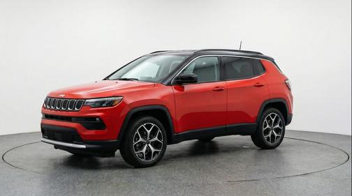 Red Hot Pearlcoat 2025 Jeep Compass Limited