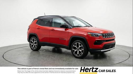 Red Hot Pearlcoat 2025 Jeep Compass Limited