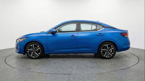 Electric Blue Metallic 2025 Nissan Sentra SV