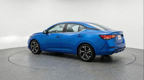 Electric Blue Metallic 2025 Nissan Sentra SV
