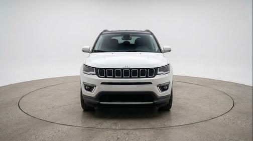 Bright White Clearcoat 2025 Jeep Compass Limited