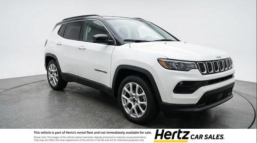 Bright White Clearcoat 2025 Jeep Compass Limited