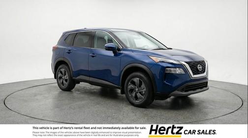 Deep Ocean Blue Pearl 2025 Nissan Rogue SV