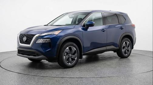 Deep Ocean Blue Pearl 2025 Nissan Rogue SV