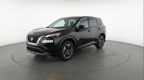 Super Black 2025 Nissan Rogue SV