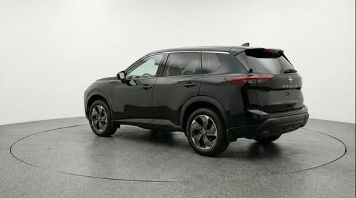 Super Black 2025 Nissan Rogue SV