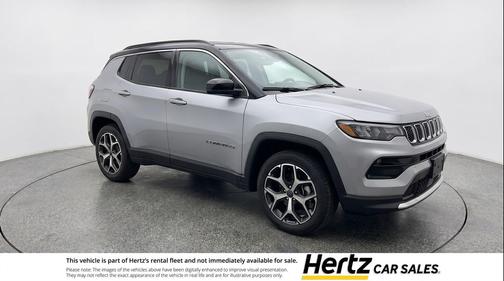 Silver Zynith Metallic Clearcoat 2025 Jeep Compass Limited