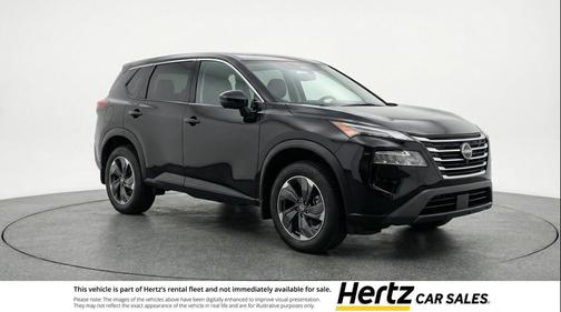 Super Black 2025 Nissan Rogue SV