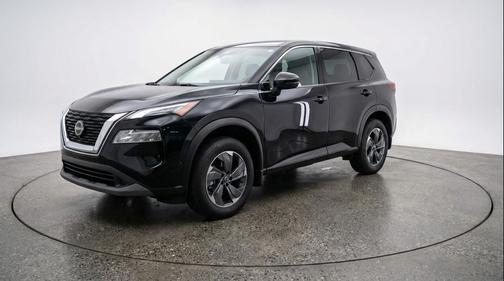 Super Black 2025 Nissan Rogue SV
