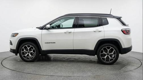 Bright White Clearcoat 2025 Jeep Compass Limited