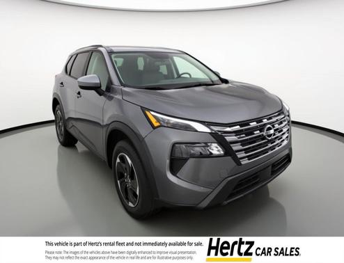 Gun Metallic 2025 Nissan Rogue SV