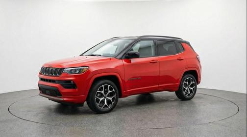 Red Hot Pearlcoat 2025 Jeep Compass Limited