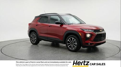 Crimson Metallic 2025 Chevrolet Trailblazer LT