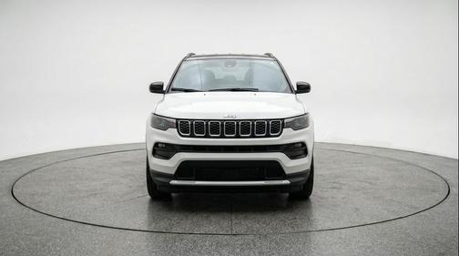 Bright White Clearcoat 2025 Jeep Compass Limited