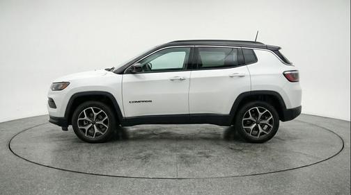 Bright White Clearcoat 2025 Jeep Compass Limited