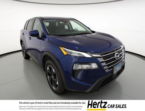 Deep Ocean Blue Pearl 2025 Nissan Rogue SV