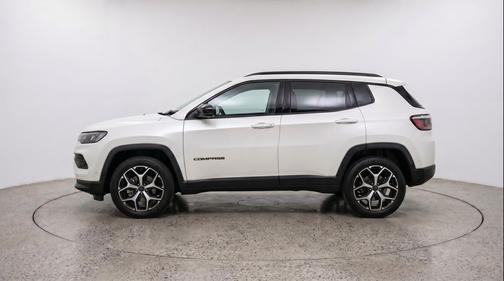 Bright White Clearcoat 2025 Jeep Compass Limited