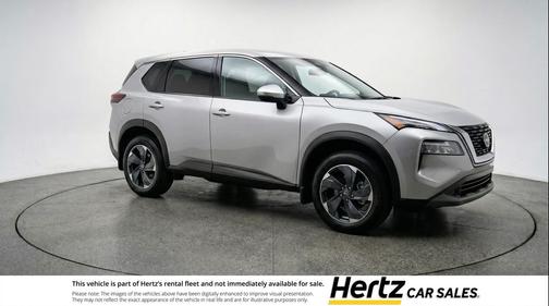Brilliant Silver Metallic 2025 Nissan Rogue SV