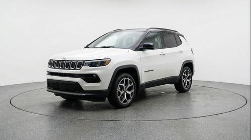 Bright White Clearcoat 2025 Jeep Compass Limited