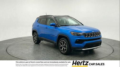 Hydro Blue Pearlcoat 2025 Jeep Compass Limited