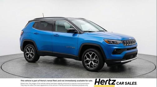 Hydro Blue Pearlcoat 2025 Jeep Compass Limited