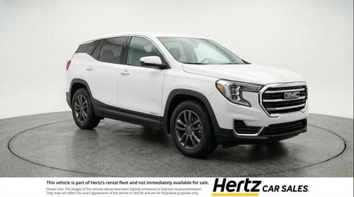 Summit White 2024 GMC Terrain SLT